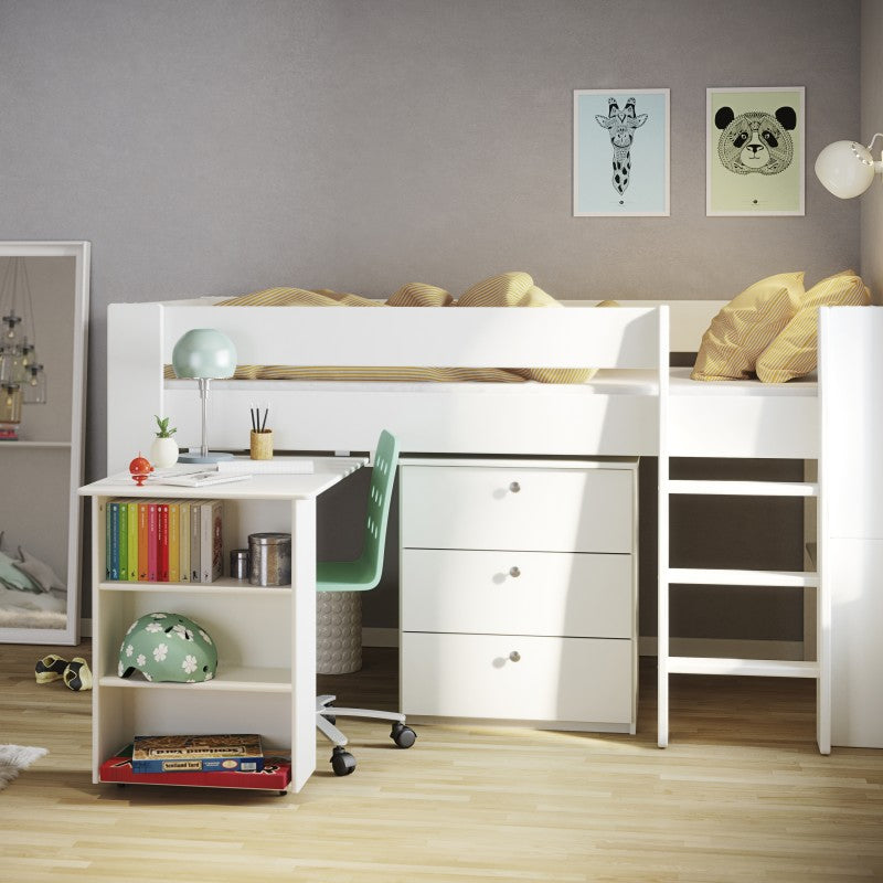 Alba White 3 Drawer Chest