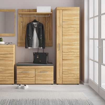 Cortina Oak Tall Cupboard (RH) 