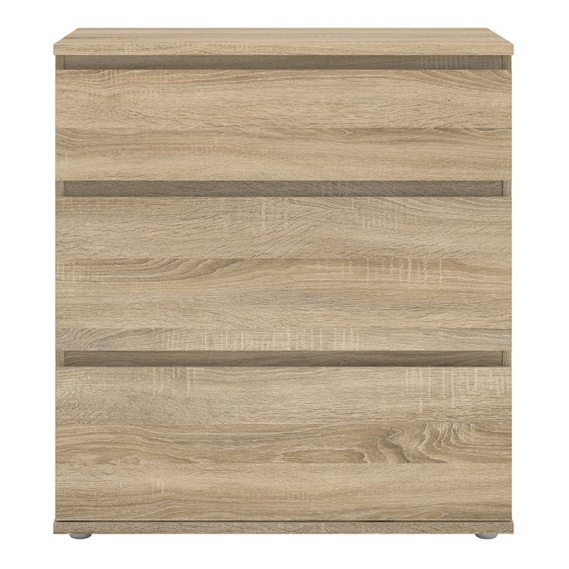 Nova Oak 3 Drawer Chest