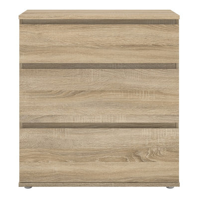 Nova Oak 3 Drawer Chest