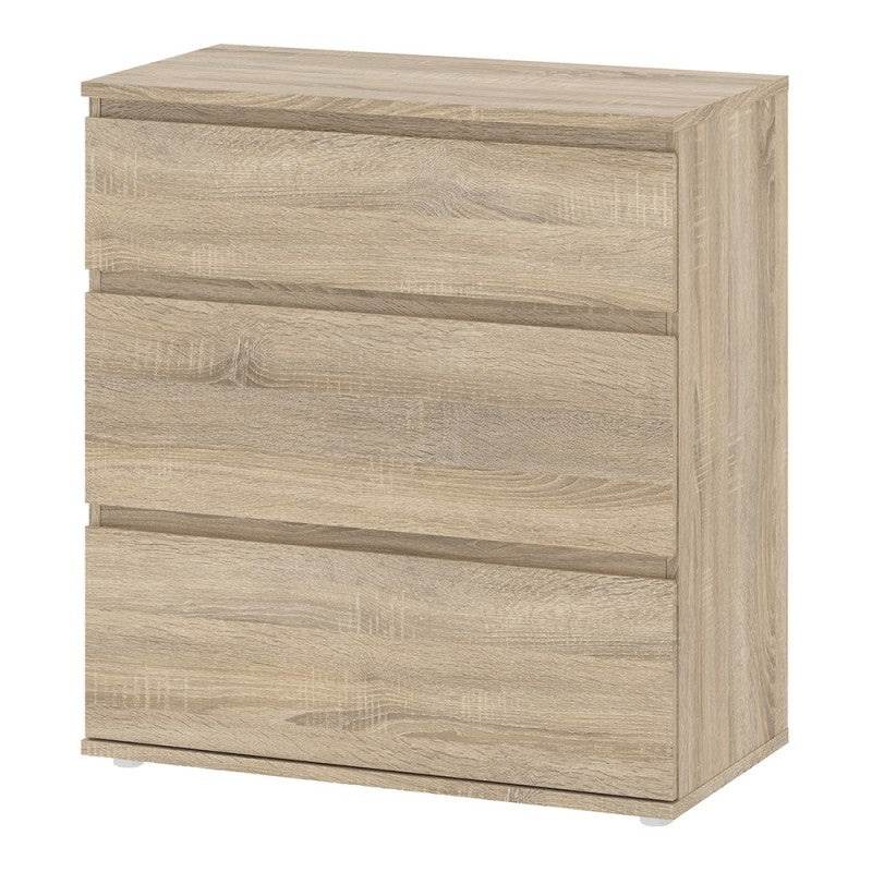 Nova Oak 3 Drawer Chest