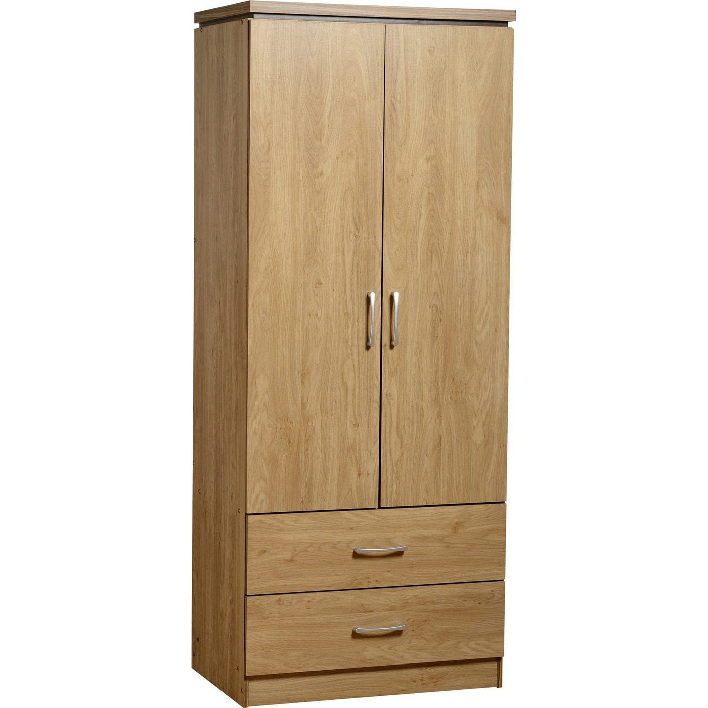 Charles 2 Door 2 Drawer Wardrobe