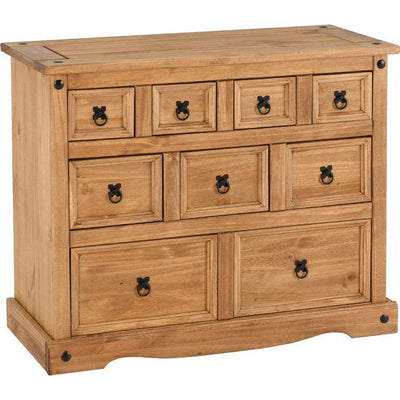 Corona Pine 7 Drawer Merchants Chest