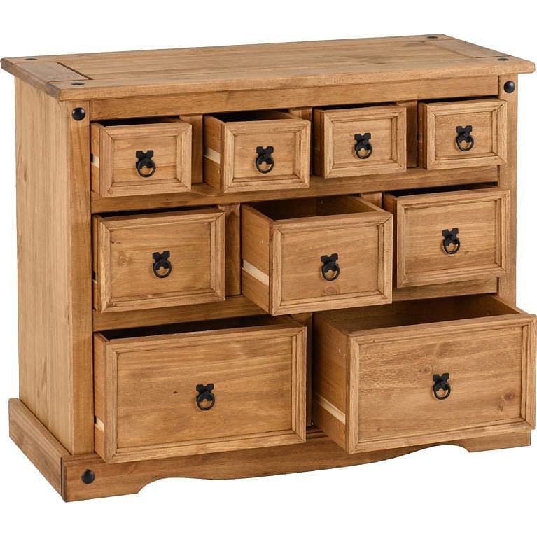 Corona Pine 7 Drawer Merchants Chest