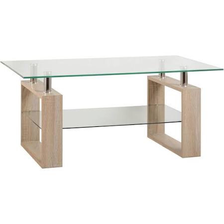 Milani Glass Coffee Table