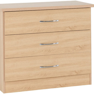 Nevada Sonoma  3 Drawer Chest