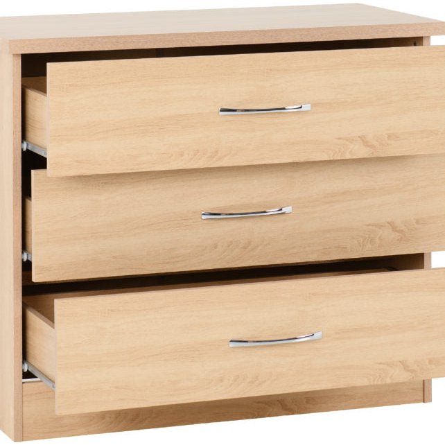 Nevada Sonoma  3 Drawer Chest