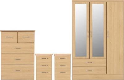 Sonoma Oak 4 Piece Bedroom Set