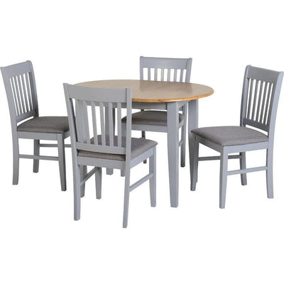 Oxford Grey Extending Dining Set