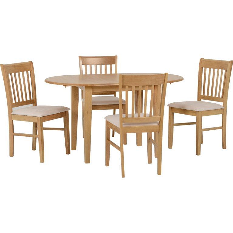 Oxford Natural Oak Extending Dining Set