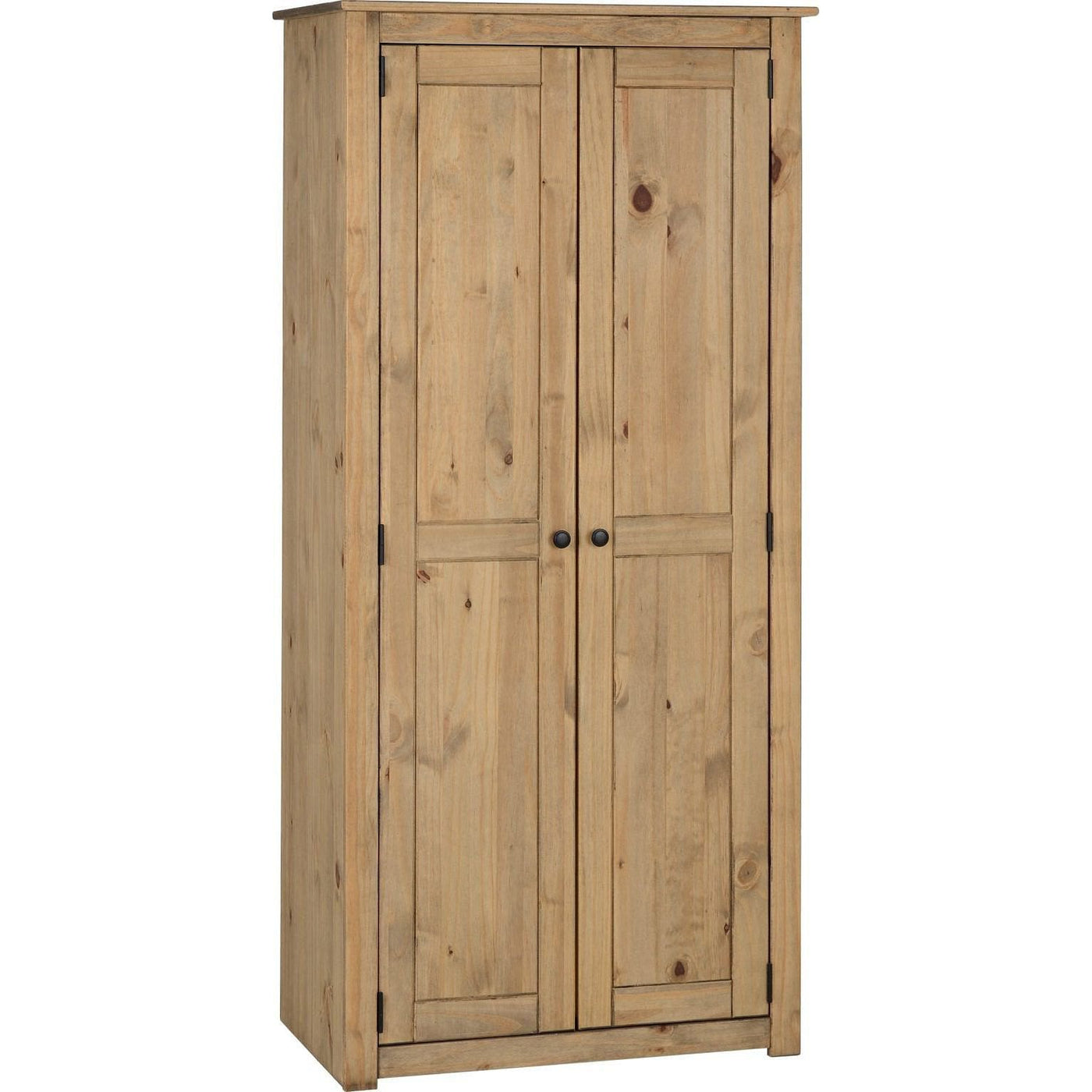 Panama 2 Door Pine Wardrobe