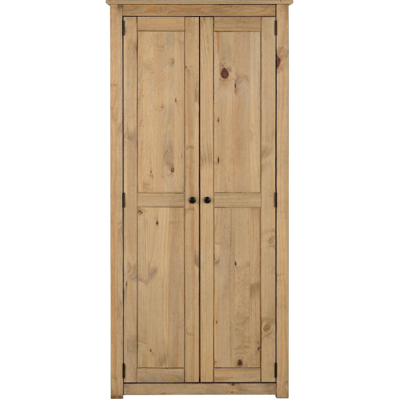 Panama 2 Door Pine Wardrobe