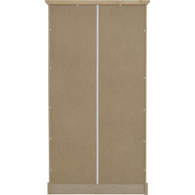 Toledo 2 Door Wardrobe White & Oak