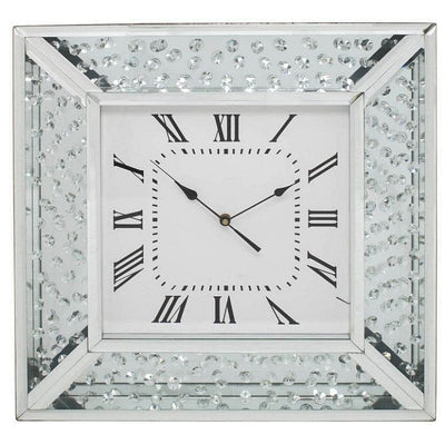 Allure Mirrored Wall Clock