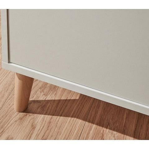 ALMA cOMPACT SIDEBOARD WHITE/OAK