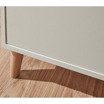 SMALL TV UNIT WHITE/OAK