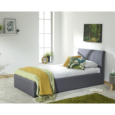 Ashton Grey Ottoman Bed Frame