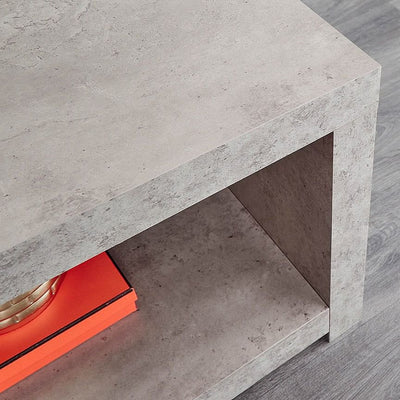 Bloc Concrete Effect Coffee Table