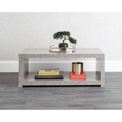 Bloc Concrete Effect Coffee Table