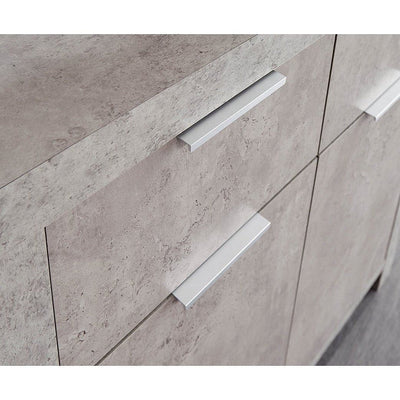 Bloc Concrete Effect Compact Sideboard