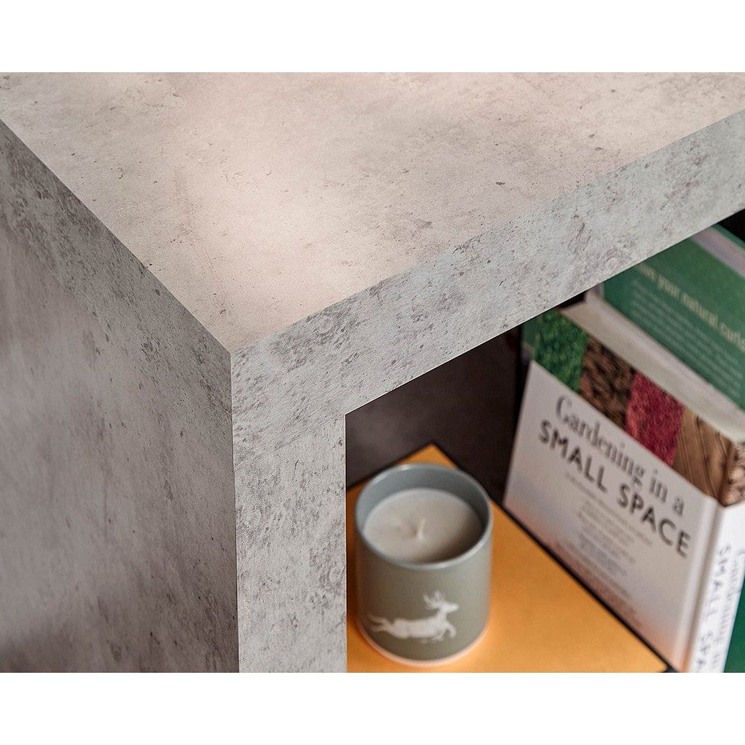 Bloc Concrete Effect Side Table