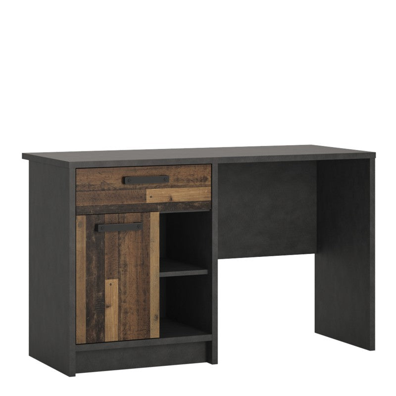 Brooklyn Desk in Walnut and Matera Grey