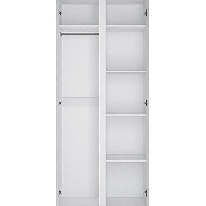 Fribo White 2 Door Wardrobe