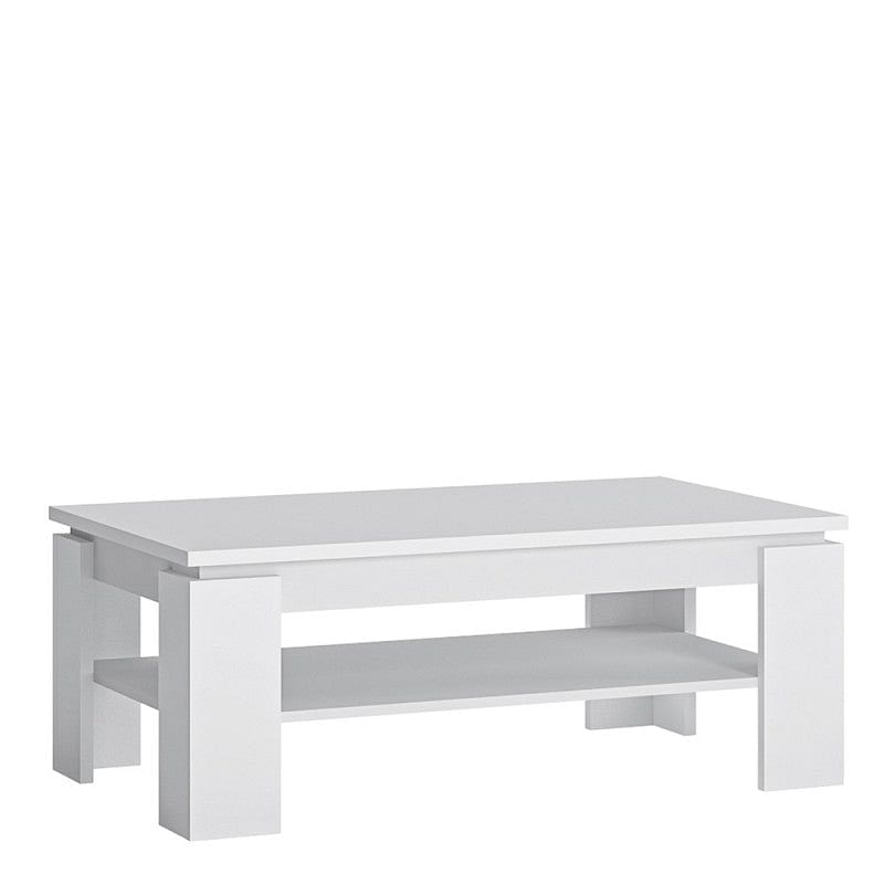 Fribo Large White Coffee Table