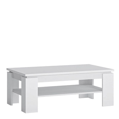 Fribo Large White Coffee Table