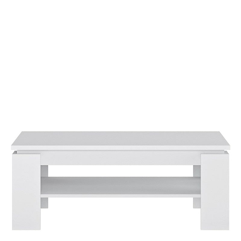 Fribo Large White Coffee Table