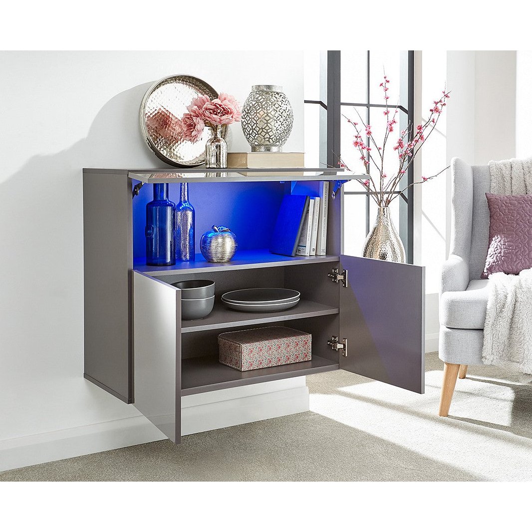 Gailicia Wall Mounted LED Sideboard 