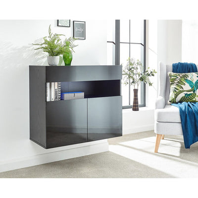 Gailicia Wall Mounted LED Sideboard 