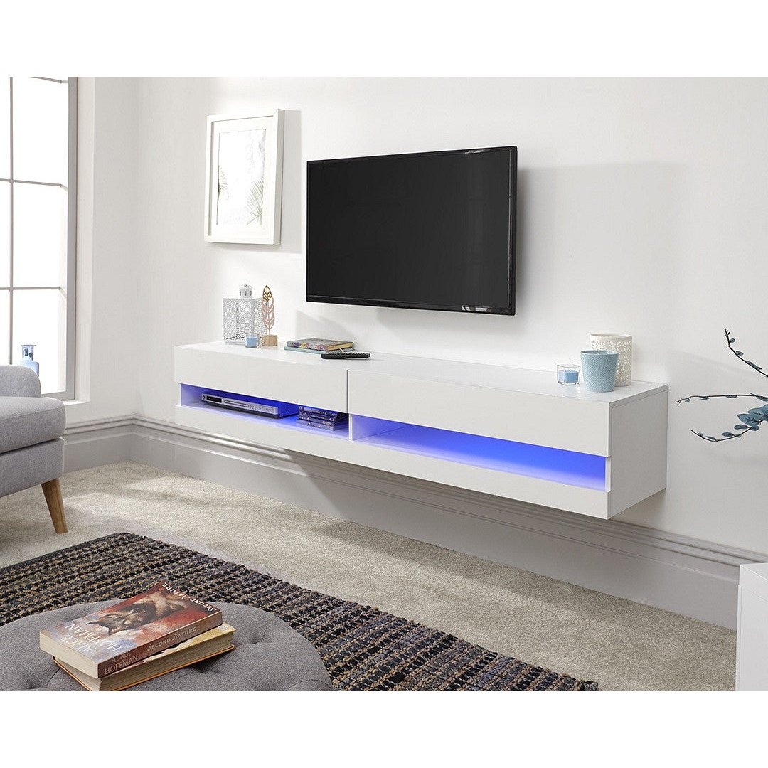 Galicia 180cm Wall TV Unit with LED