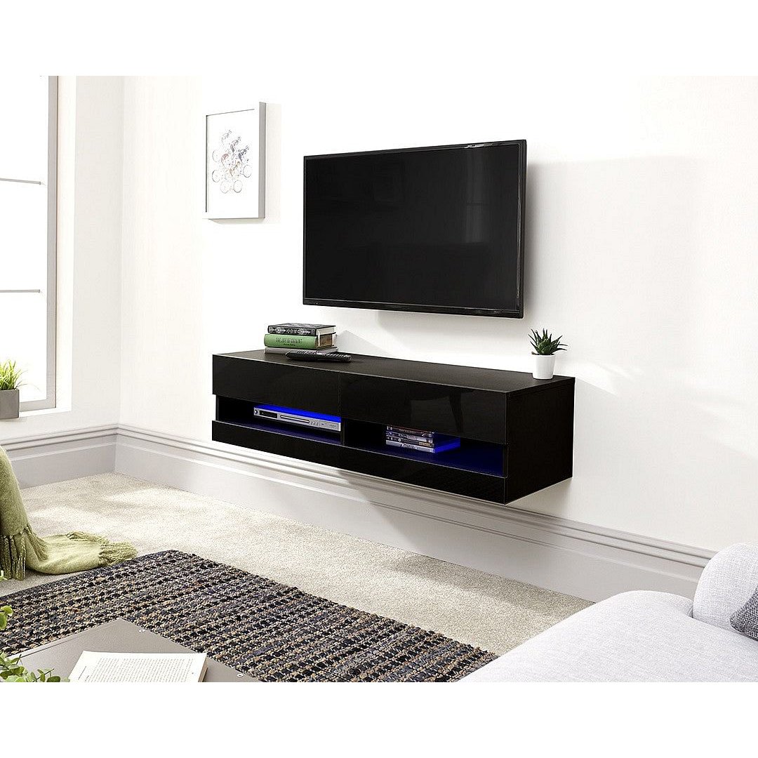 Galicia 120cm Wall TV Unit with LED