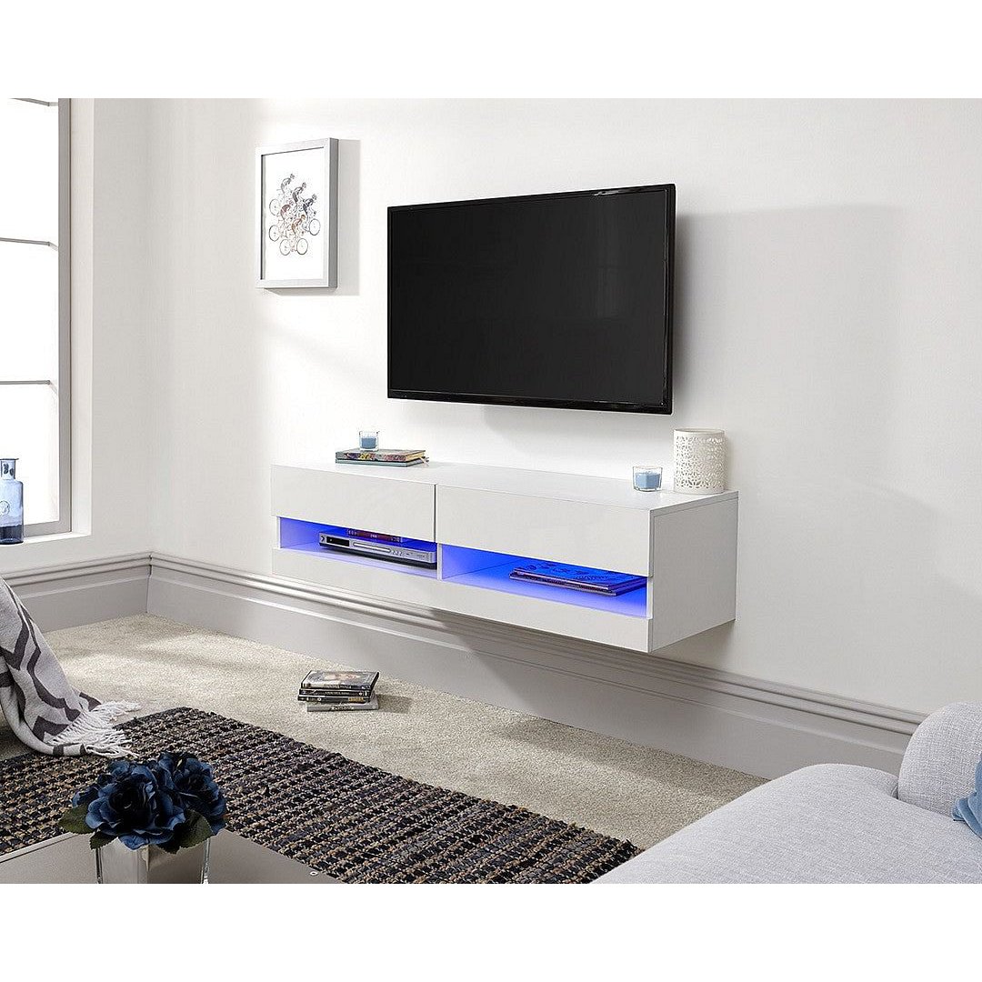 Galicia 120cm Wall TV Unit with LED