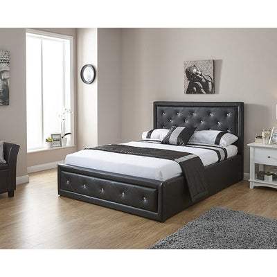 Holly Leather Ottoman Bed Frame