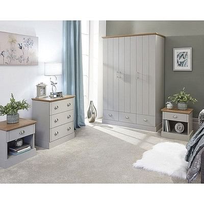 Kent 4 Piece Grey Bedroom Set