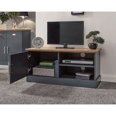 Kent Compact Slate Blue TV Unit