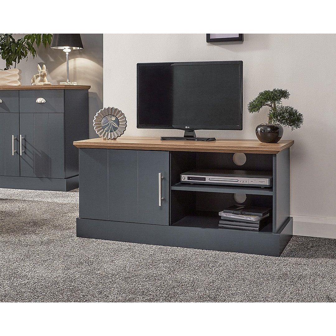 Kent Compact Slate Blue TV Unit