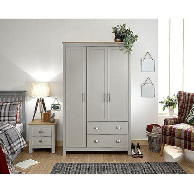 Lancaster 3 Door 2 Door Wardrobe