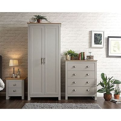 Grey 3 Piece Bedroom set