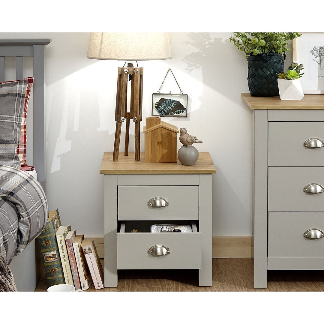 Lancaster Grey Bedside