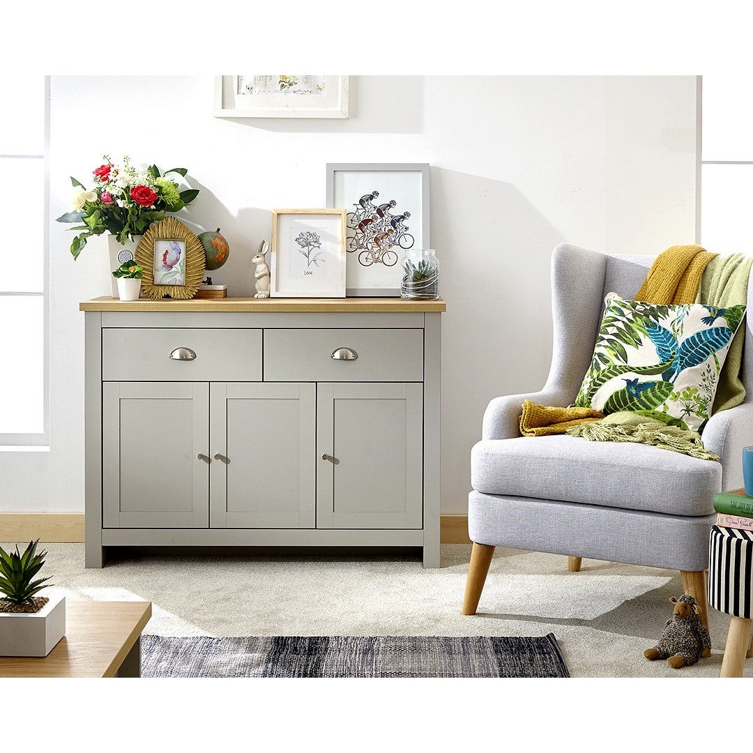 Lancaster Grey Sideboard