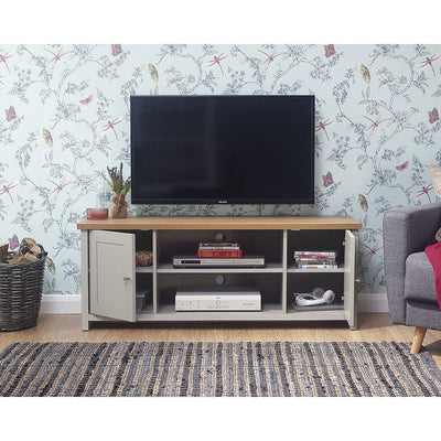 Lancaster Large TV Unit Grey