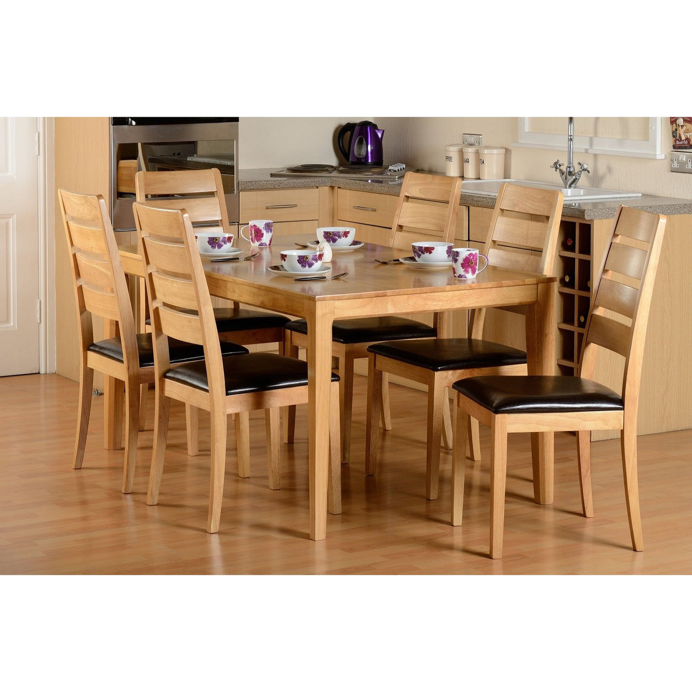 Logan Dining Table and 6 Chairs