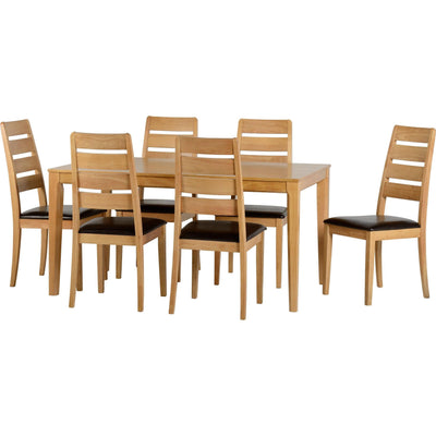 Logan Dining Table and 6 Chairs