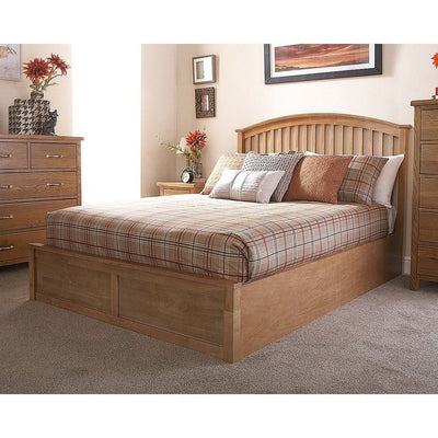 Madrid Ottoman Solid Wood Bed Frame