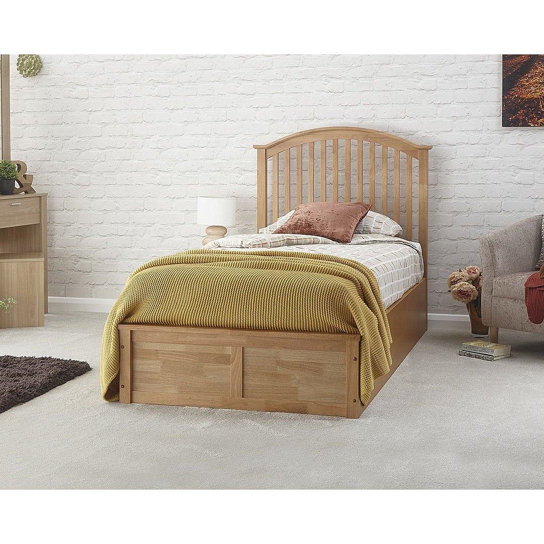 Madrid Ottoman Solid Wood Bed Frame