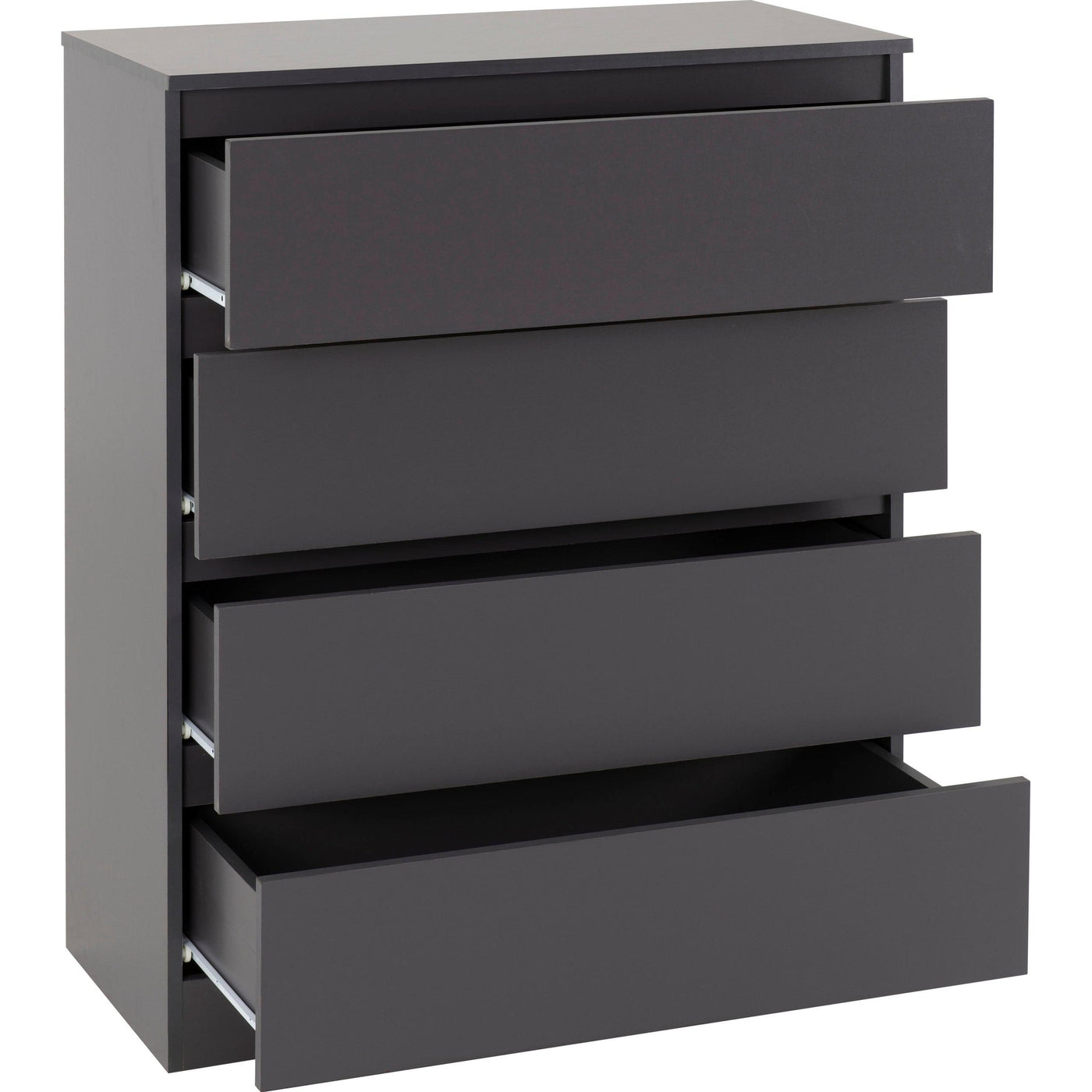 Malvern Grey 4 Drawer Chest