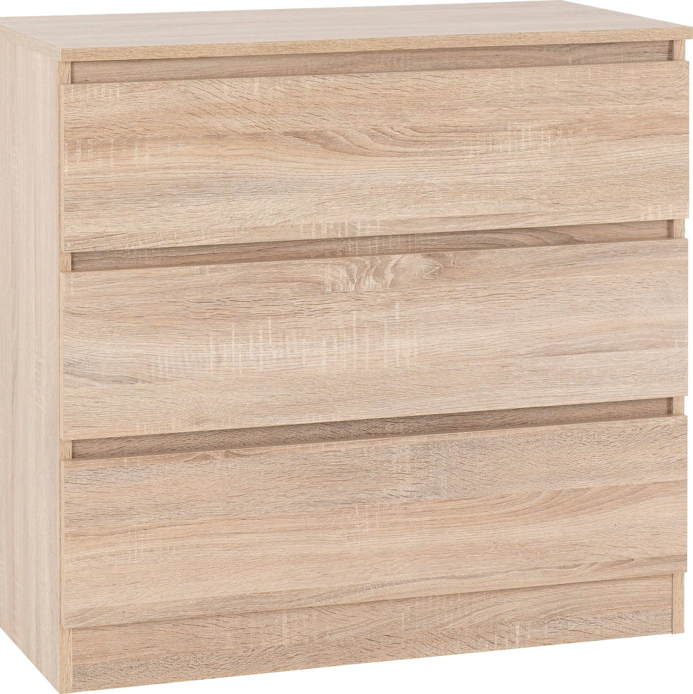 Malvern Sonoam Oak 3 Drawer Chest